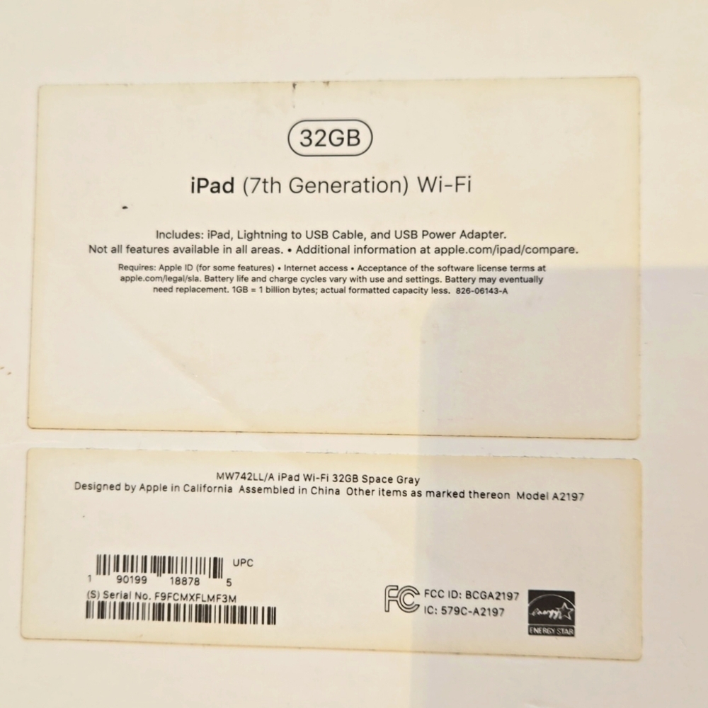 Empty Box IPAD - Picture 2 of 7